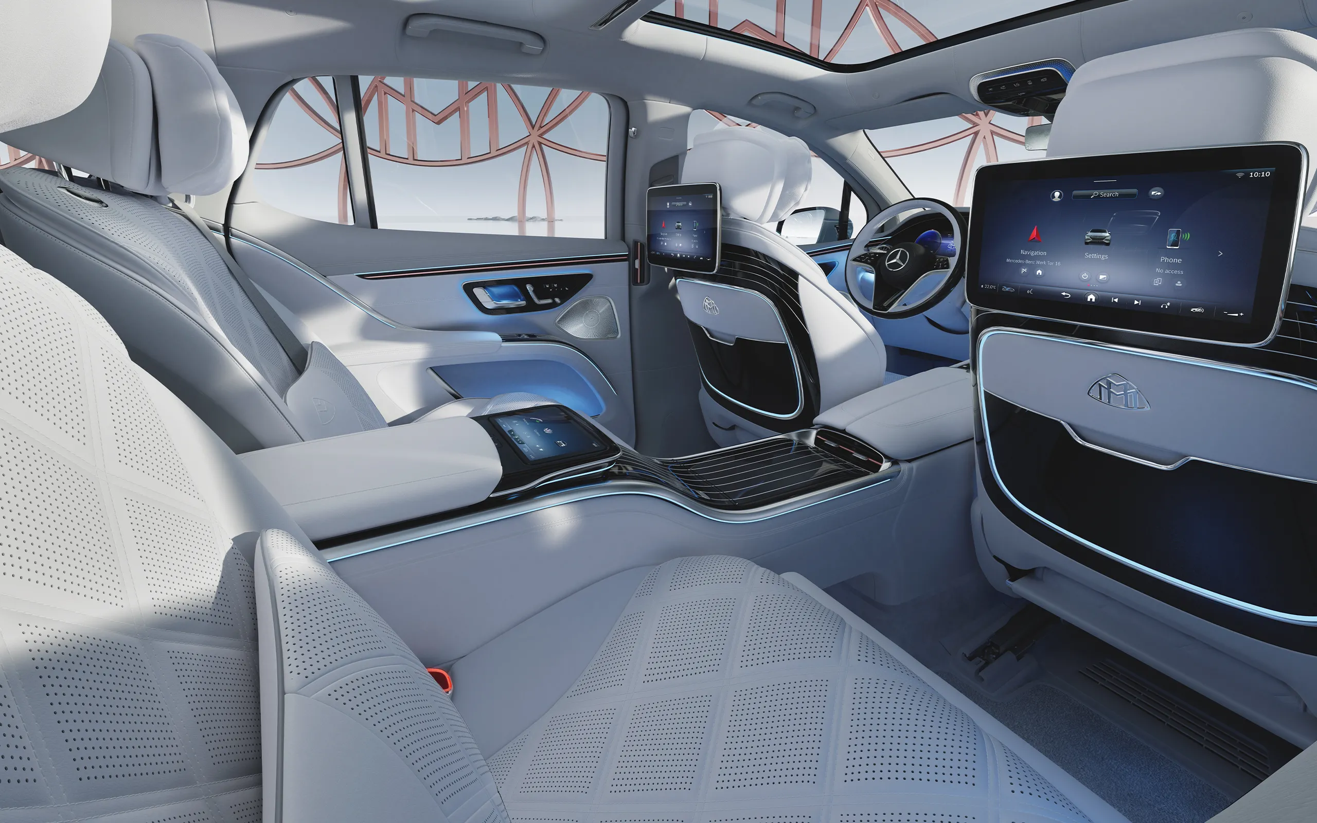 Mercedes EQ-Class interior 1