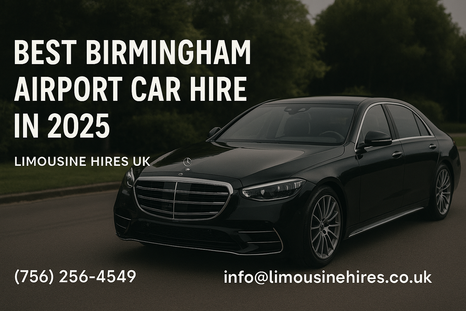 Birmingham airport-limo hire in 2025