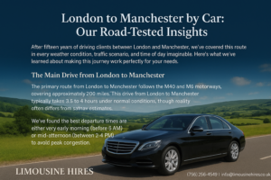London to Manchester by Car Our Road-Tested Insights