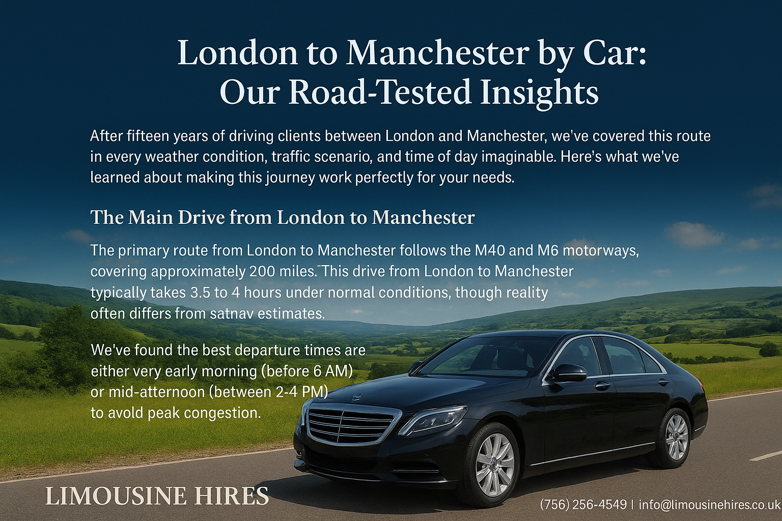 London to Manchester by Car Our Road-Tested Insights