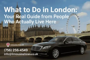 Luxury Ride with Iconic Landmarks