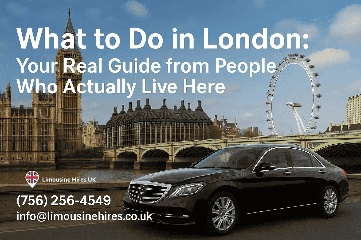 Luxury Ride with Iconic Landmarks