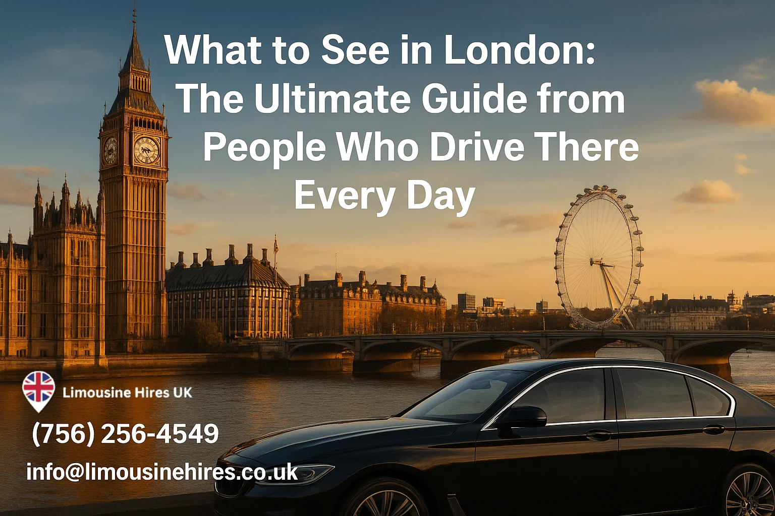 London Landmarks at Sunset