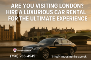 Luxury Car By London's Iconic Landmarks