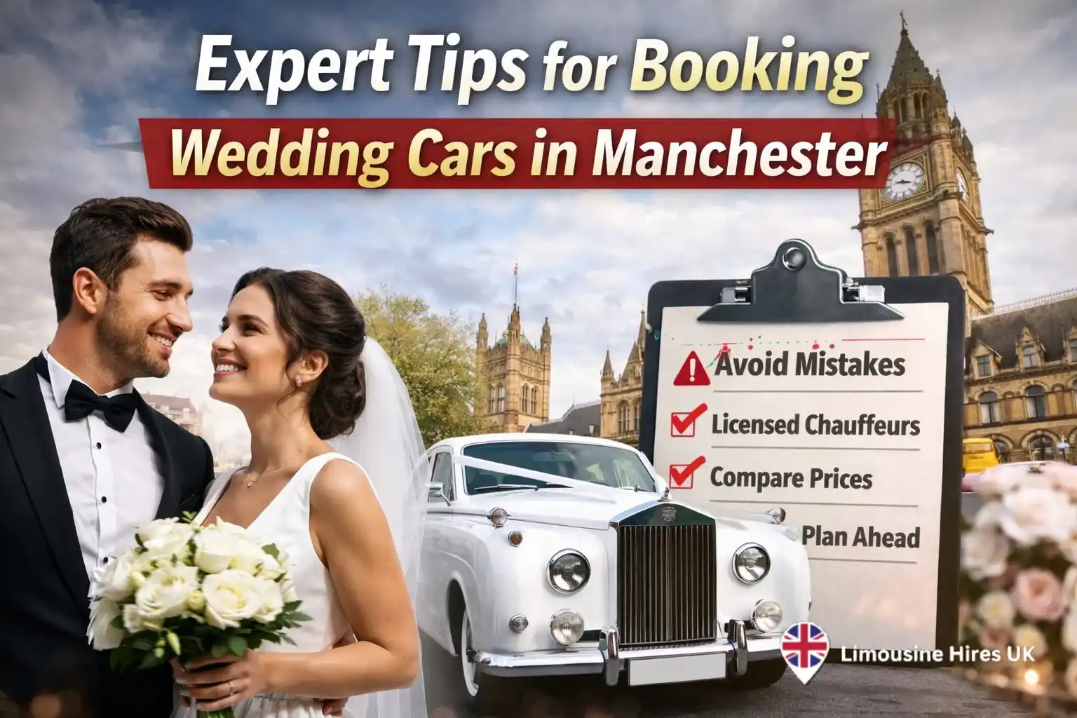 Expert Tips for Booking Wedding Cars in Manchester